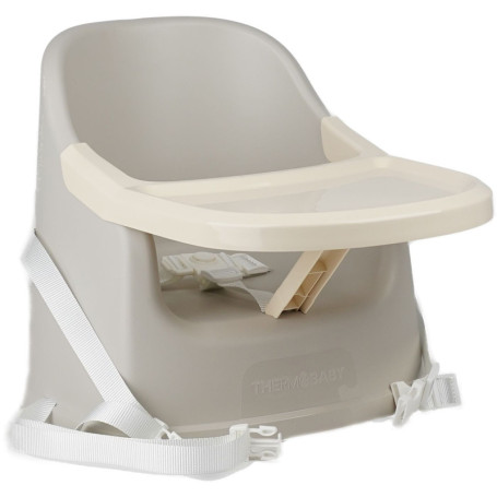 Rehausseur de Chaise YOUPLA THERMOBABY avec Tablette - Gris Velours