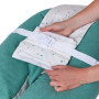 Coussin de maternité 3-en-1 MultiRelax TINEO - Vert à Pois