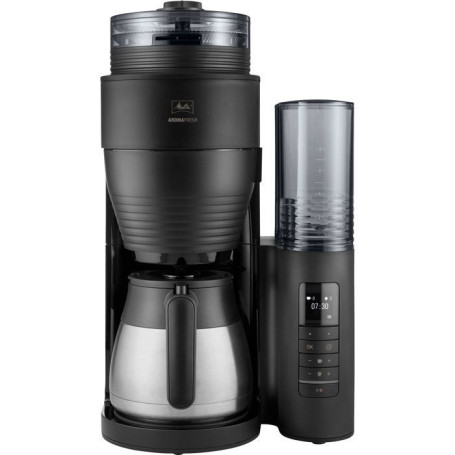 Cafetière Filtre Mélitta Aromafresh Therm Pro 8 Tasses avec Moulin Intégré