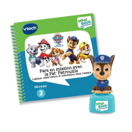 Livre Éducatif MagiBook Pat' Patrouille avec Figurine