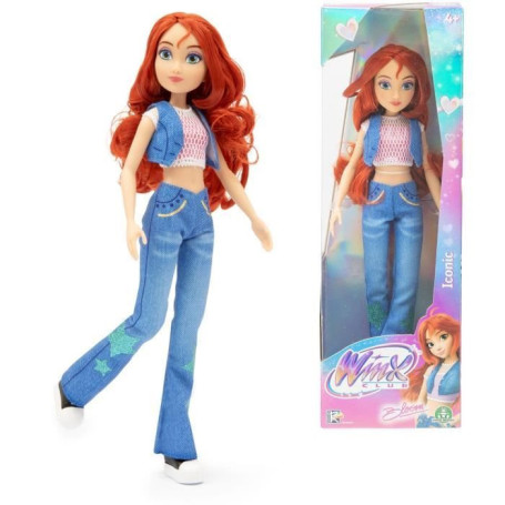 Poupée Winx Iconic Bloom - 26 cm - Mode et Aventure