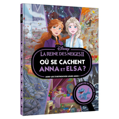 LA REINE DES NEIGES 2 - Où se cachent Anna et Elsa ? - Cherche et trouve - Disney