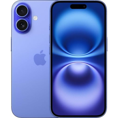 Apple iPhone 16, 128GB, Outremer (Reconditionné)