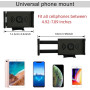 LYTIVAGEN Universel Téléphone Support de Cou, Support Paresseux pour Téléphone Portable (Noir)