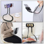 LYTIVAGEN Universel Téléphone Support de Cou, Support Paresseux pour Téléphone Portable (Noir)