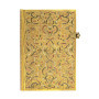 Carnet à couverture rigide Marqueterie d'Or - Mini - Ligné - 208 p.