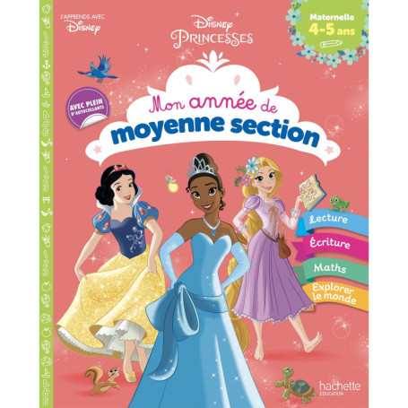 Disney - Princesses - Mon année de Moyenne Section (4-5 ans)