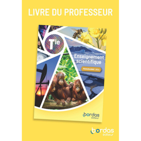 Enseignement Scientifique Tle 2024 - Livre du professeur
