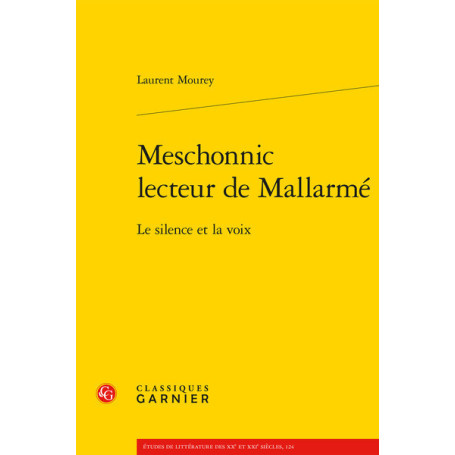 Meschonnic lecteur de Mallarmé