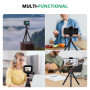 AKASO Trépied Portable Octopus, Caméra Sport Flexible Octopus Gorrila Pod & Fixation pour Action Cam Akaso V50X / EK7000 / EK700