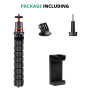 AKASO Trépied Portable Octopus, Caméra Sport Flexible Octopus Gorrila Pod & Fixation pour Action Cam Akaso V50X / EK7000 / EK700