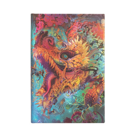 Carnet à couverture rigide Dragon Bourdonnant - Mini - Ligné - 176 p.