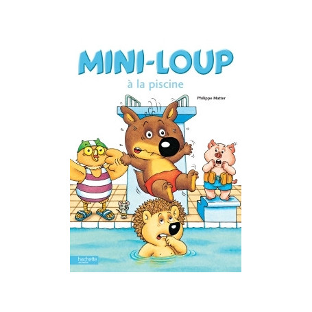 Mini-Loup à la piscine