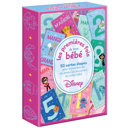 DISNEY BABY - Les premières fois de mon bébé - 50 cartes étapes