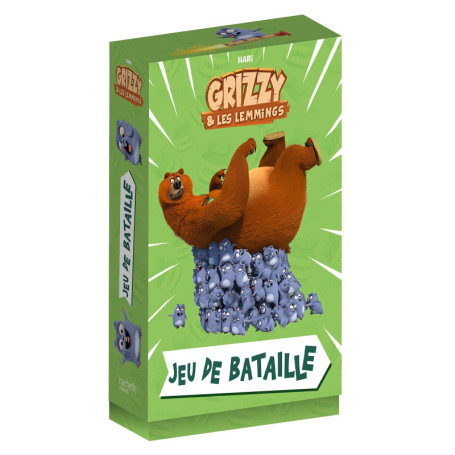 Grizzy - Boîte de cartes - Jeu de bataille
