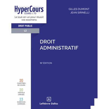 Droit administratif. 16e éd.
