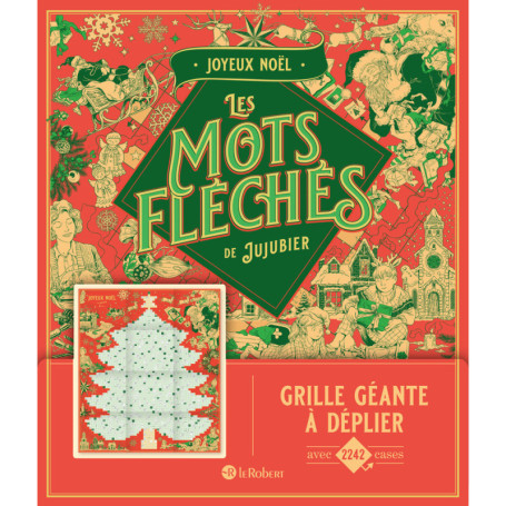 Joyeux Noël - Les mots fléchés de Jujubier - Grille géante