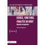 Usages, fonctions, finalités du droit - Nouvelles perspectives