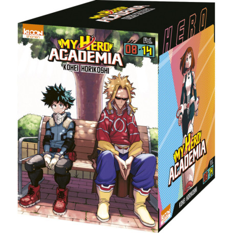 Coffret intégrale My Hero Academia vol. 8 à 14