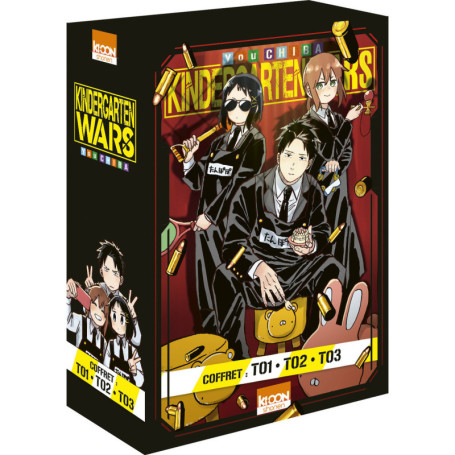 Coffret Kindergarten Wars vol. 1 à 3 2025
