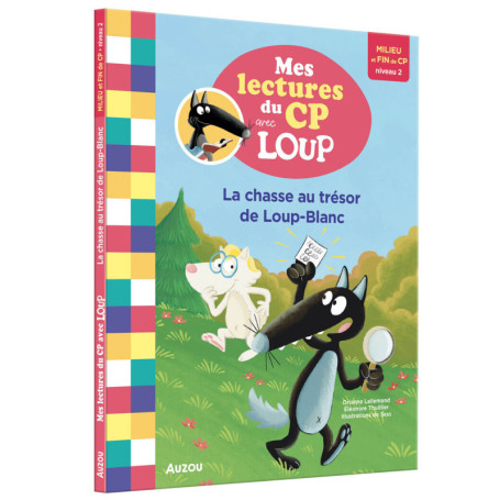 La chasse au trésor de Loup-Blanc - Lecture Loup CP