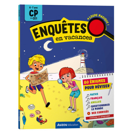 Enquêtes en vacances - Du CP au CE1 2026