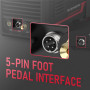 YESWELDER Poste à Souder TIG Aluminium 200A AC/DC avec Impulsion Grand écran LED, Soudeur TIG ARC/TIG 230V à onduleur numérique