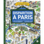Disparition à Paris - livre avec carte