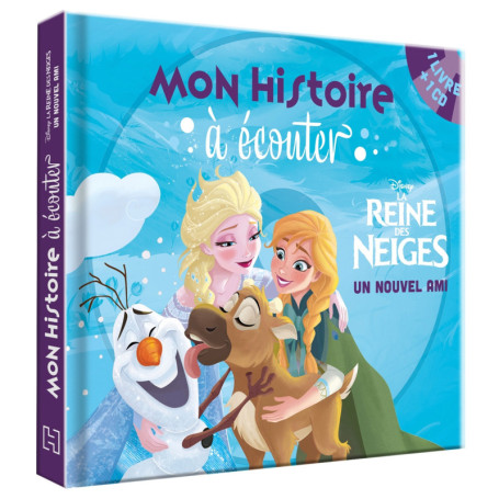 LA REINE DES NEIGES - Mon histoire à écouter - Livre CD - Un nouvel ami - Disney