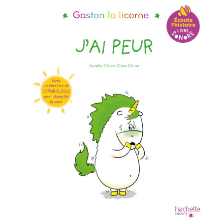 Livre son - Les émotions de Gaston - J'ai peur