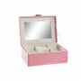 Boîte à bijoux DKD Home Decor Rose PU Bois MDF (23 x 17 x 10 cm) 43,99 €
