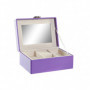 Boîte à bijoux DKD Home Decor Lila PU Bois MDF (17 x 13 x 8,5 cm) 33,99 €