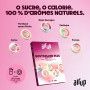 air up Gourde Click Midnight Black 600 ml – Pack de démarrage avec 5 capsules, brosse pour paille et étui Twogo Noir | Sans sucr