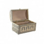 Boîte à bijoux DKD Home Decor Champagne Beige Bois Aluminium (25 x 15,5 x 18 cm) 51,99 €