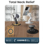 COOPER Mag360, Support de téléphone magnétique Compatible MagSafe, Rotation 360°, Support de Bureau pour iPhone 17/16/15/14/13/1