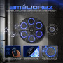 EZERO Machine Beatpunch Boxe Adulte avec Bluetooth & LED – Entraînement interactif Beat Punch et Boxe Mural Musique Adulte – amé