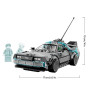 LEGO Speed Champions La Machine à Remonter Le Temps de Retour vers Le Futur - Jouet Voiture - Maquette avec Minifigurines de Doc