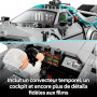 LEGO Speed Champions La Machine à Remonter Le Temps de Retour vers Le Futur - Jouet Voiture - Maquette avec Minifigurines de Doc