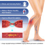 BYRIVER Chaussons de Massage à Acupression pour Soin des Pieds, Stimulation de la Circulation Sanguine et Réflexologie Plantaire