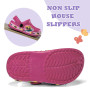 Sabots Mules Enfant Pantoufles été Respirant Chaussures de Jardin Fille Garçon Dinosaure Sandales de Plage Maison Antidérapant C