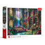 Trefl - Bibliothèque Magique - 1000 pièces - Puzzle à Monter soi-même, Divertissement créatif, Puzzle Classique pour Adultes et 