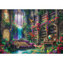 Trefl - Bibliothèque Magique - 1000 pièces - Puzzle à Monter soi-même, Divertissement créatif, Puzzle Classique pour Adultes et 