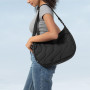 tomtoc T34 Sac Bandoulière Femme Matelassé en Nylon Recyclé, Sac A Main Femmes Bandoulieres Puffer, Sac Épaule Crescent et Sac H