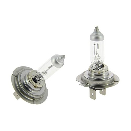 MICHELIN 2 Ampoules H7 LIFE+100% 55W 12V – Lampes Feux Route, Croisement et Antibrouillard – Technologie Longue Durée de Vie +10