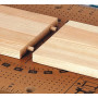 Cheville en Bois, CESFONJER Assortiment de Tourillon Bois, 6mm/60 pcs, 8mm/34 pcs,10mm/22 pcs Tourillon Bois, 6 pcs Pointe de Ce