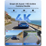 Krunia Écran Portable sans Fil 9,26" CarPlay Voiture avec 4K Dashcam & Arrière HD pour Apple Car Play & Android Auto, Mises à Jo