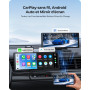 Krunia Écran Portable sans Fil 9,26" CarPlay Voiture avec 4K Dashcam & Arrière HD pour Apple Car Play & Android Auto, Mises à Jo