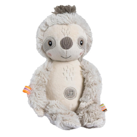Fehn Aide au sommeil paresseux - Aide au sommeil avec module sonore : doudou avec module sonore électronique amovible avec capte