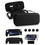 PALPOW 8 en 1 Kit D'accessoires Compatible avec PlayStation Portal, Pochette Portable Rigide avec Housse Protection en Silicone 