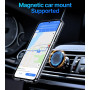 XYZ Coque pour Samsung Galaxy S23 avec Cordon, Double Anneau Support, Fine, Résistante aux Chocs, Anti-Rayures Coque Samsung S23